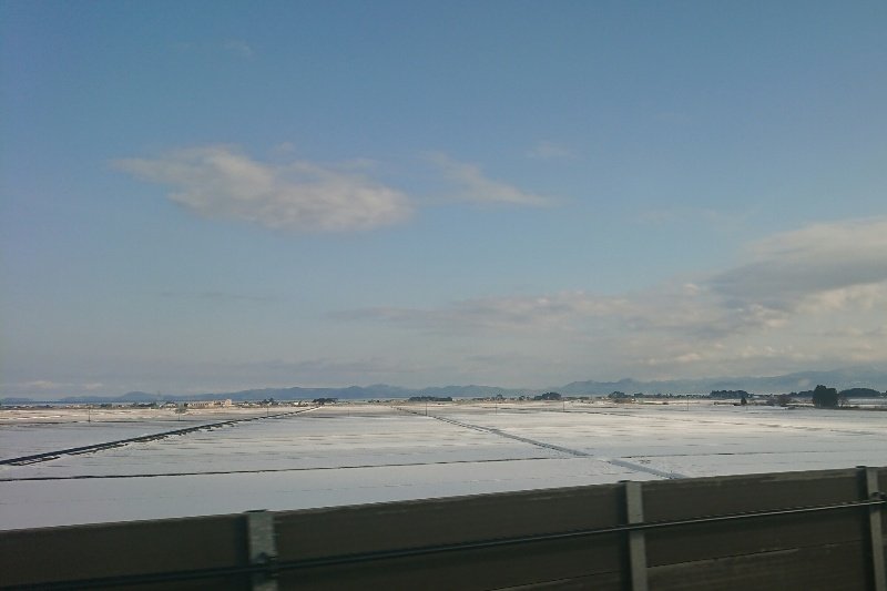 北海道新幹線　景色
